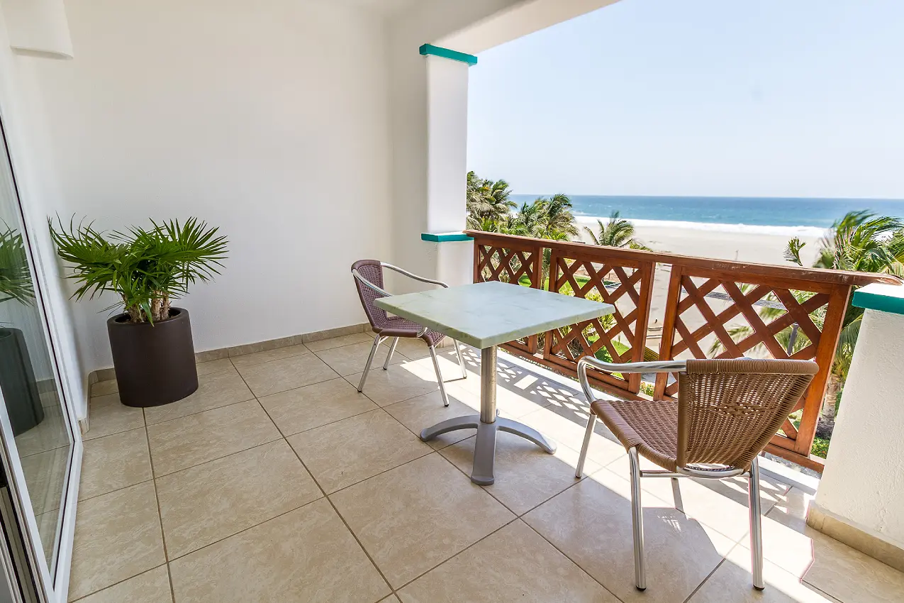 Habitacion Doble con Vista al Mar Hospedaje Hotel Blater Puerto Escondido Oaxaca